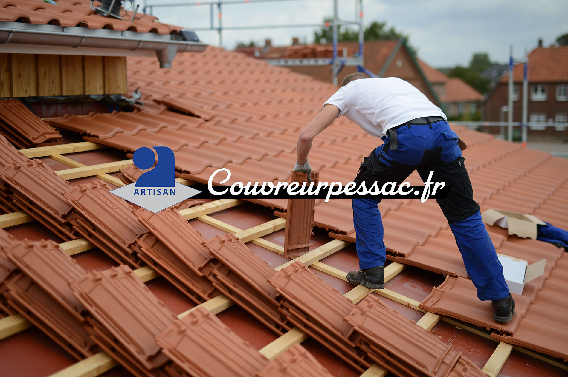 Couvreur Pessac : réparation toiture Bordeaux Gironde